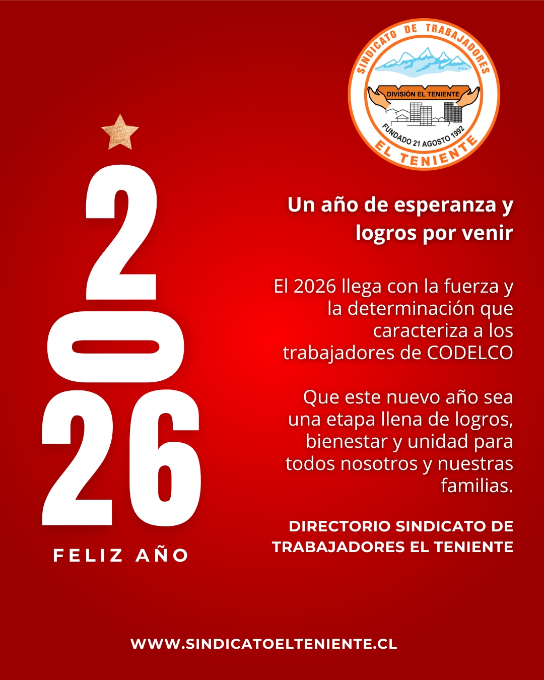 FELIZ AÑO 2026!