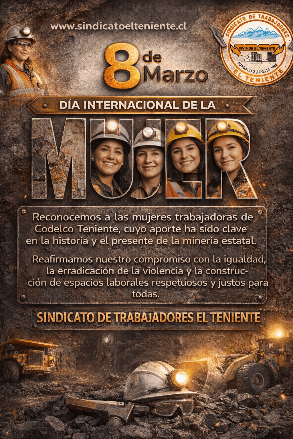 8 DE MARZO DÍA INTERNACIONAL DE LA MUJER